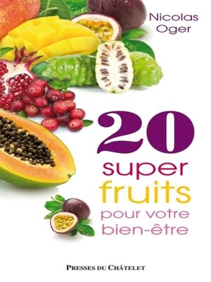 cover image of 20 super-fruits pour votre bien-être